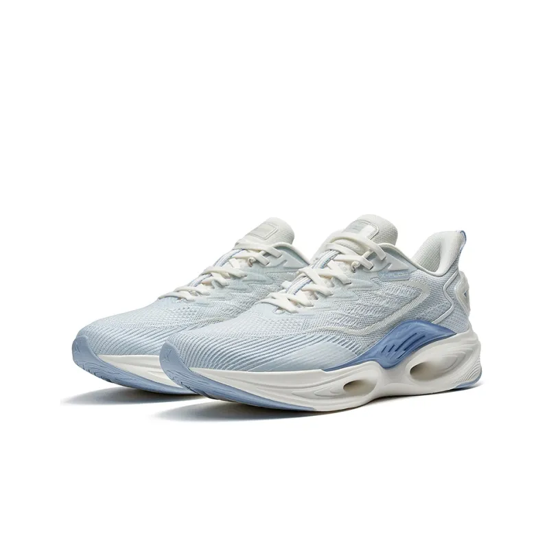 XTEP Shock Absorbers With Slip Resistant And Abrasion Resistant Properties Low Top Running Shoes Men's Dusty Blue-2