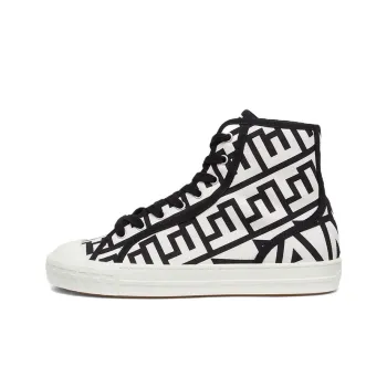 FENDI By Marc Jacobs Domino High Tops Black White Canvas