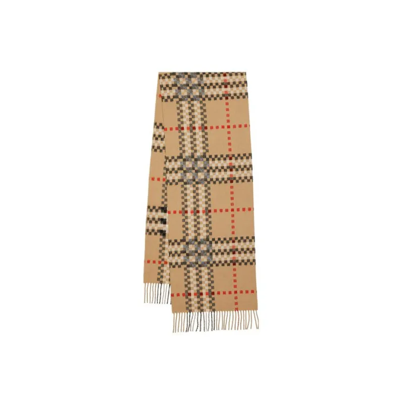 Burberry Knit Scarves Women's Khaki-0