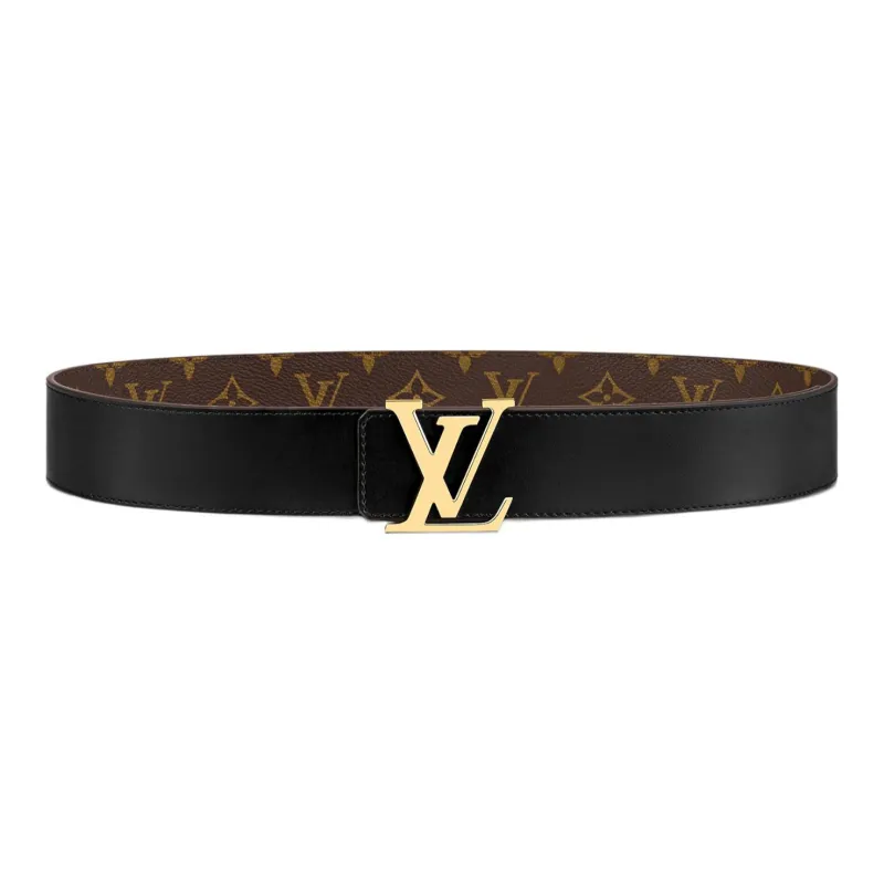 LOUIS VUITTON Belt Facettes Vernis Amarante-0