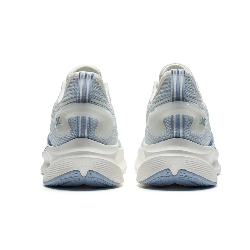 XTEP Shock Absorbers With Slip Resistant And Abrasion Resistant Properties Low Top Running Shoes Men's Dusty Blue-4