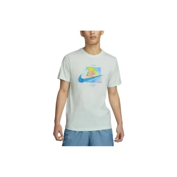 Nike T Shirts Men Nude Green