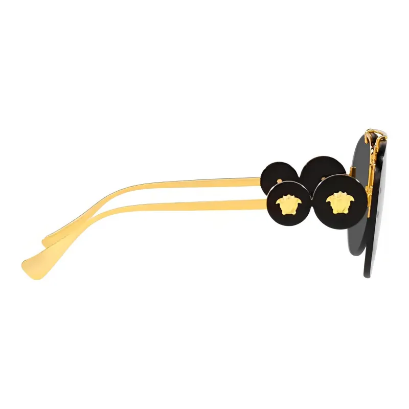 VERSACE Medusa Head Pilot frame Sunglasses-2