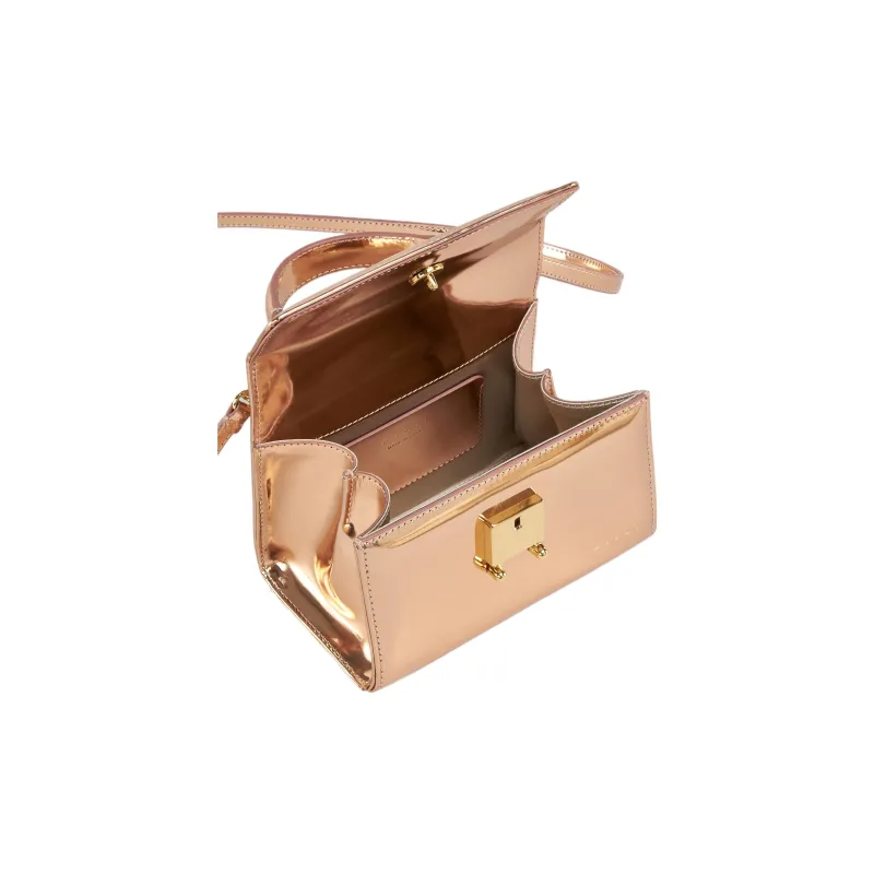 MARNI Calfskin Shoulder Bag Crossbody Bag Handbag Mini Women's Pink-4