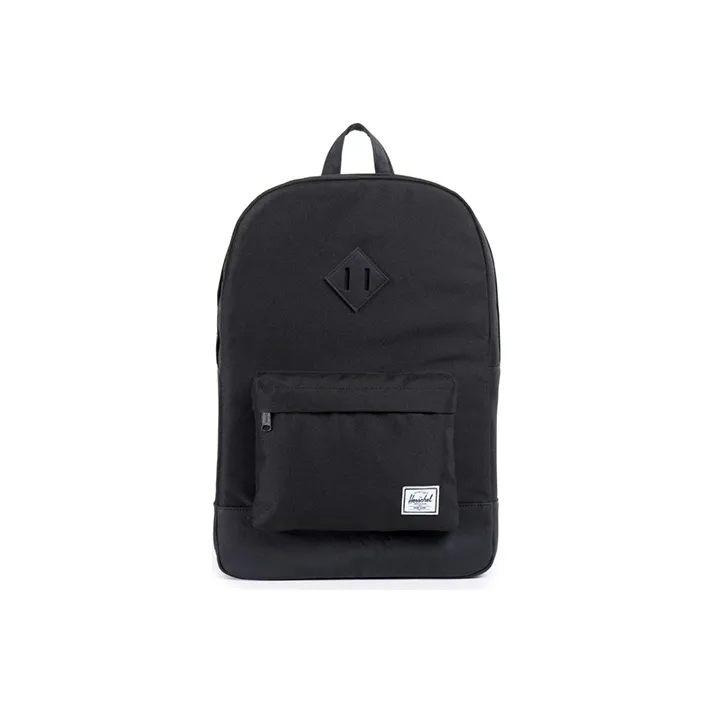 Herschel Laptop Backpack Large Size Heritage Classic Pure Black-0