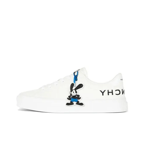 Disney x GIVENCHY City Sport Stylish Skateboarding Shoes Men's White