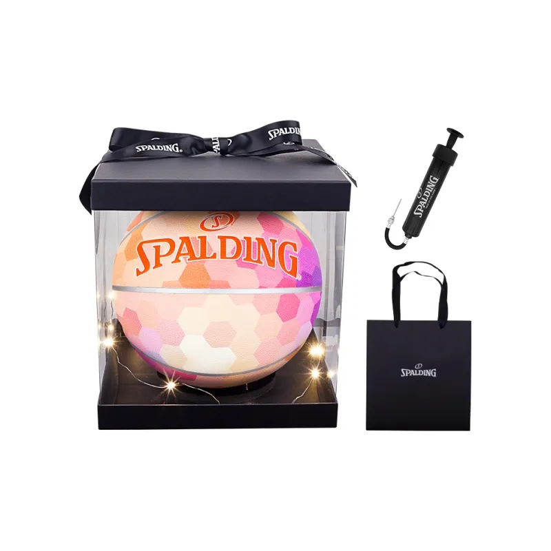 SPALDING Prism Series PU Basketball Pink Size 7 Training Unisex-2