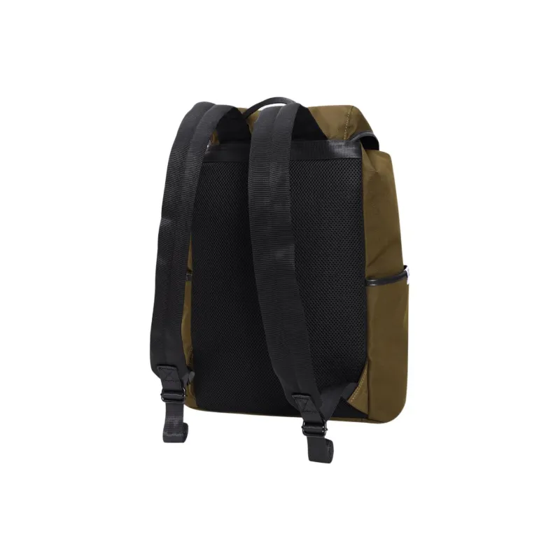 PUMA Artificial Leather With Textile Backpack Regular Unisex Dark Green-1
