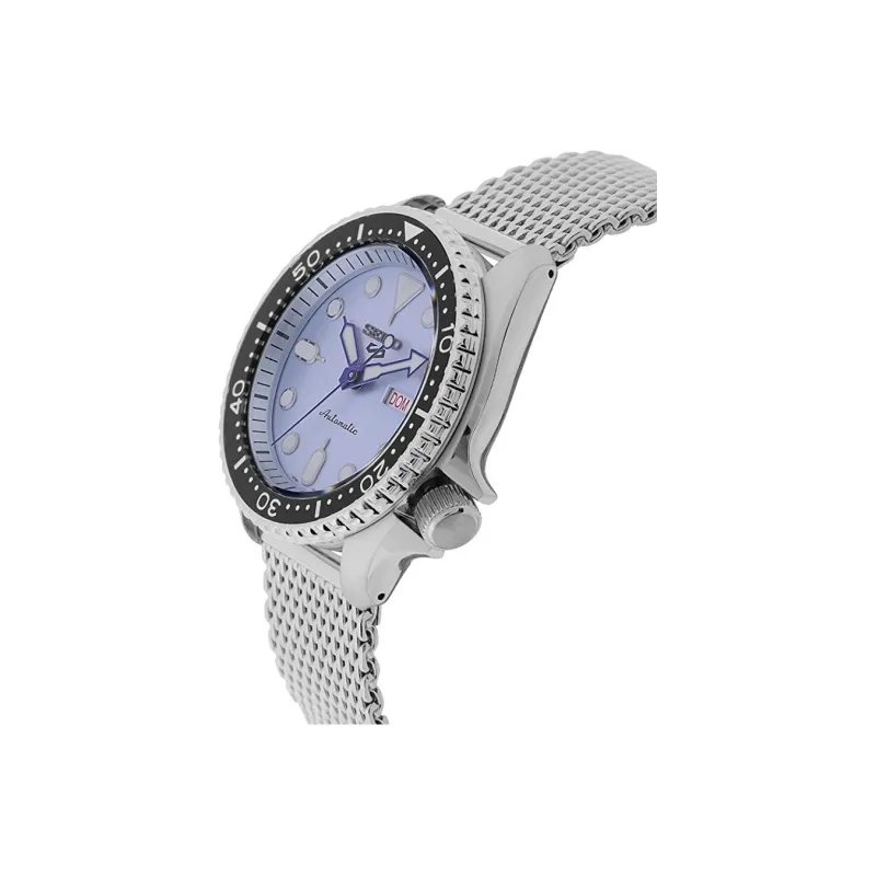 SEIKO Series 5 Automatic Mechanical Movement Stainless Steel Strap Watch Men's Watches Blue Dial SRPE77K1-1