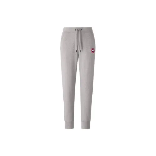 Canada Goose Casual Pants Women's Heather Gray With Silver Birch Color