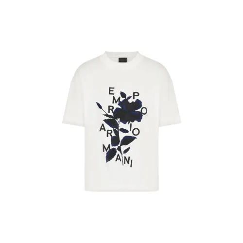 EMPORIO ARMANI SS23 T Shirt Men's White