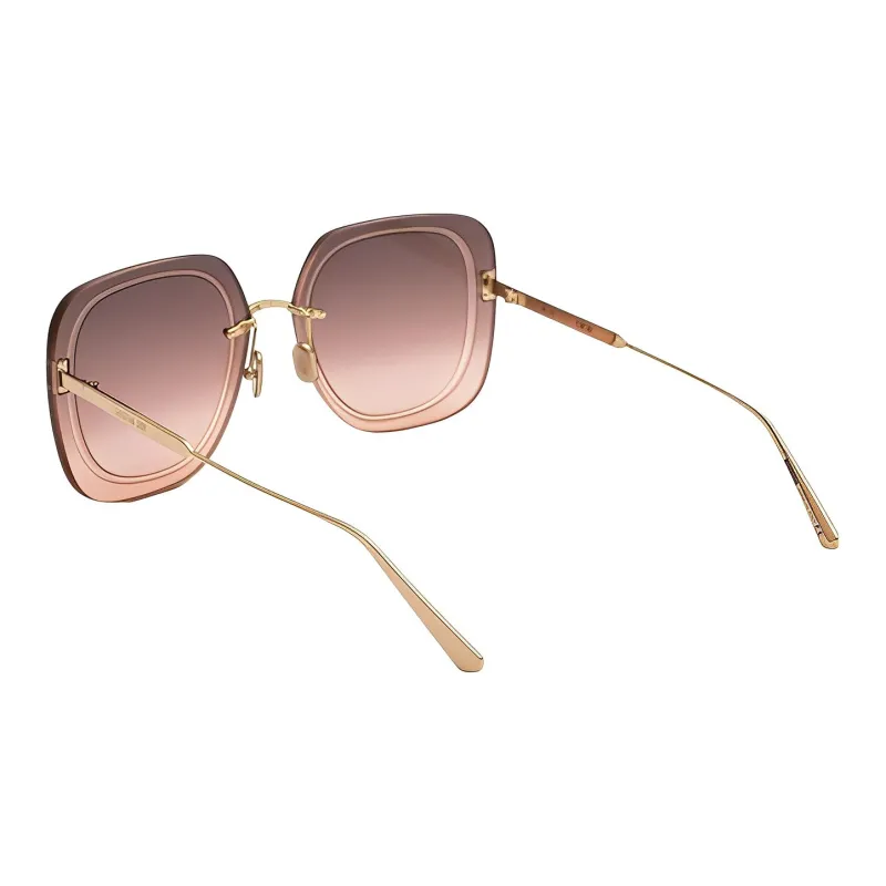 DIOR Alloy Square Glasses Unisex-2