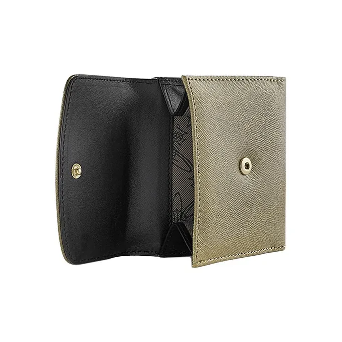 Vivienne Westwood Saffiano Leather Wallet Women's Gray-3