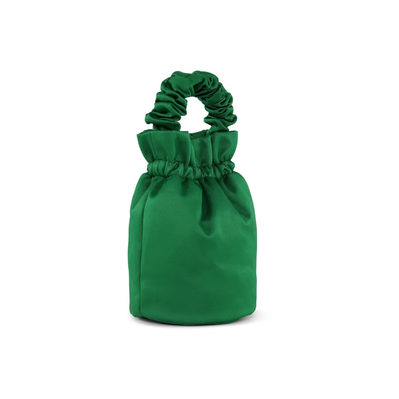 GANNI Bucket Bags Shoulder Bag Crossbody Bag Handbag Women's Green-1