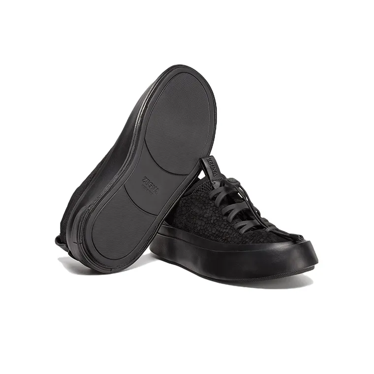 Zegna X MRBAILEY Triple Stitch Sneakers-4