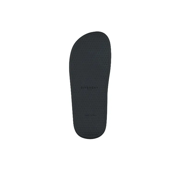Givenchy Rubber Sole Odor Resistant Slide Slippers Men's Black-5