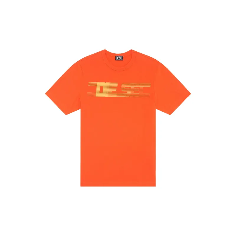 DIESEL FW22 T Shirt Men's Orange-0