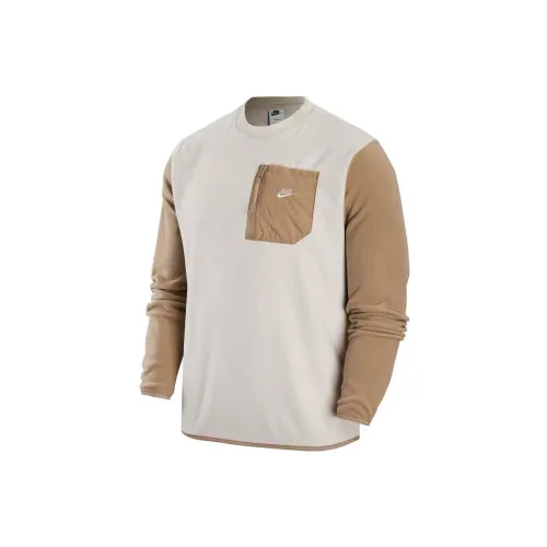 Nike Sweatshirts Men Light Earth Brown