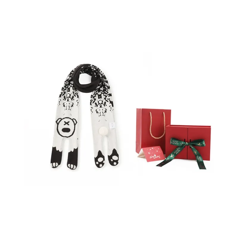 LAMLICKA Knit Scarves Unisex-2