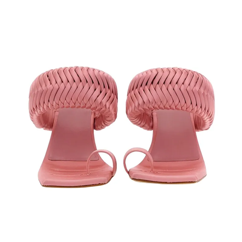 GIA BORGHINI Strap Sandals Women's Pink-2