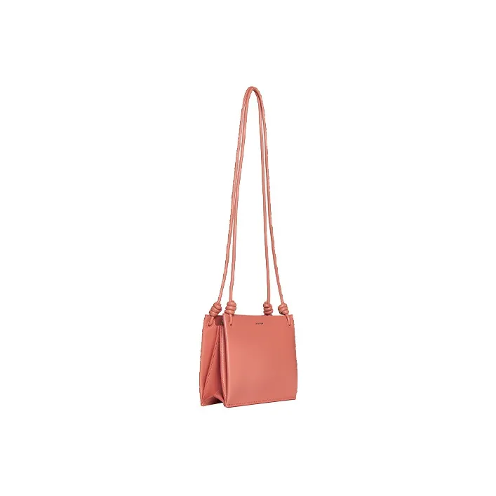 JIL SANDER Leather Crossbody Bag, Shoulder Bag Women's Rouge Red-2