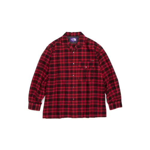 THE NORTH FACE PURPLE LABEL Shirts Men Red