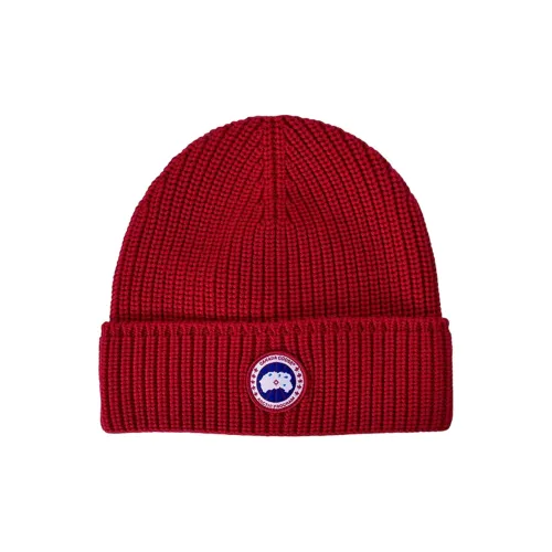 Canada Goose Beanies Unisex Red