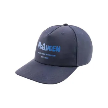 Alexander McQueen Logo Printed Baseball Cap