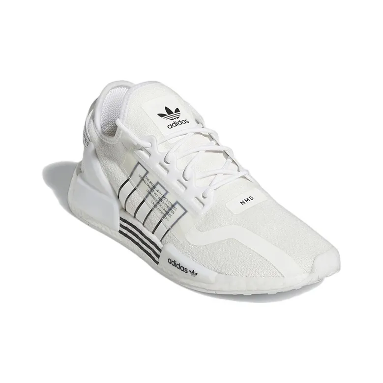 Adidas Originals Nmd R1 V2 White Black-2