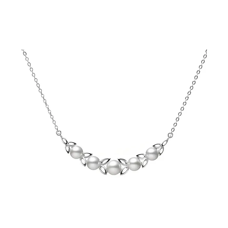 MIKIMOTO 925 Sterling Silver Necklaces Women's-0