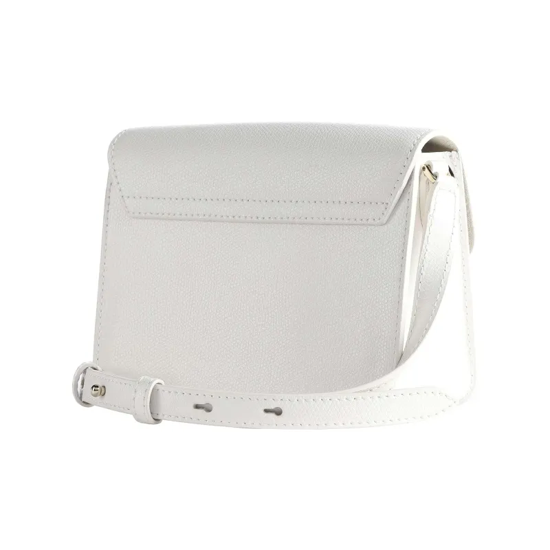 Furla Metropolis Collection Calfskin Crossbody Bag Shoulder Bag Women's Pink White-2