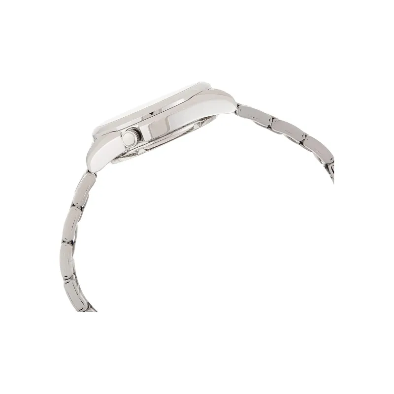 SEIKO Automatic Mechanical Movement Stainless Steel Watchband Watch Men's Watches White Dial-2