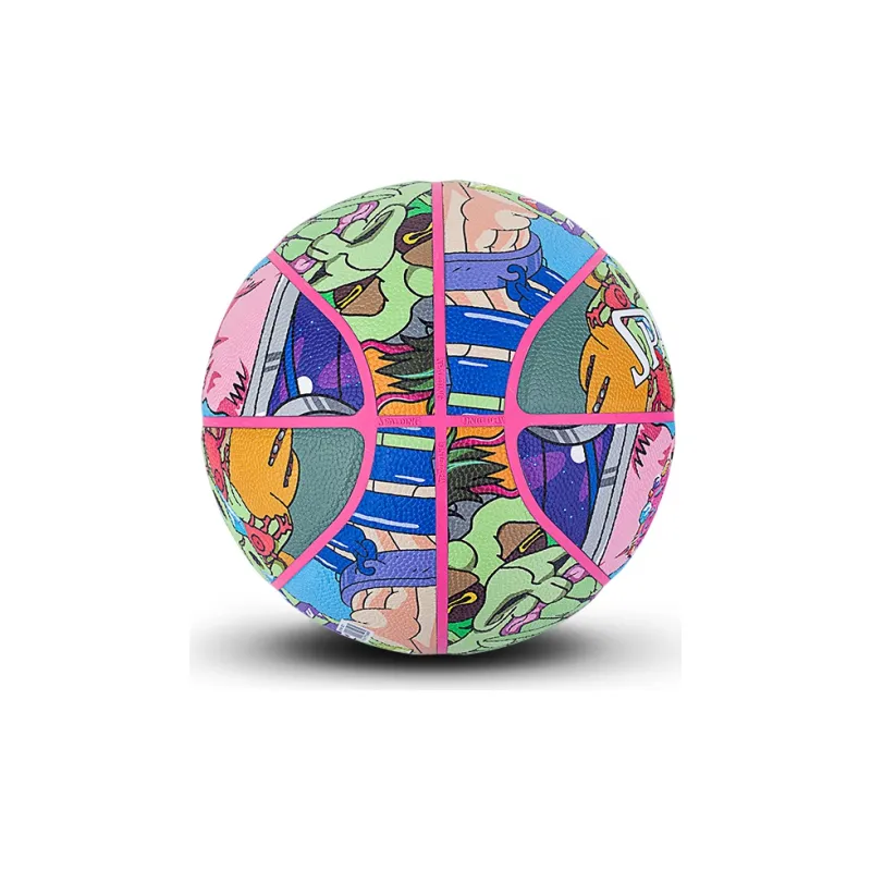 SPALDING Co branded Collection PU Basketball Size 7 Training Unisex-4