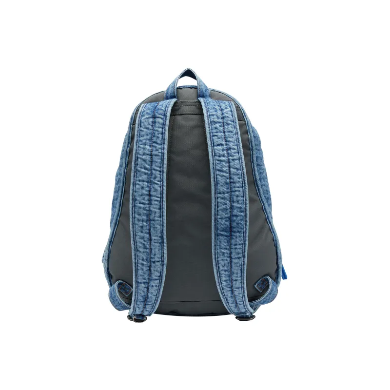 DIESEL Denim Cotton Blend Backpack Men's Blue-2