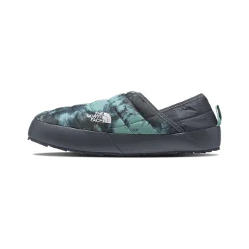 THE NORTH FACE Thermoball Traction Slip Resistant, Abrasion Resistant, Thermal Low Top Outdoor Shoes Black Green