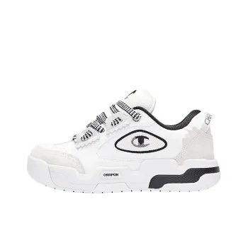 Champion Valve V2 Low Top Skateboard Shoes Women's White Black