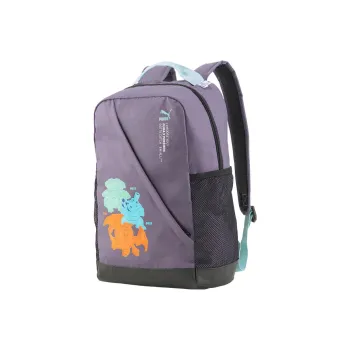 PUMA POKEMON Pokémon Collaboration Fabric Backpack Regular Men's Charcoal Purple
