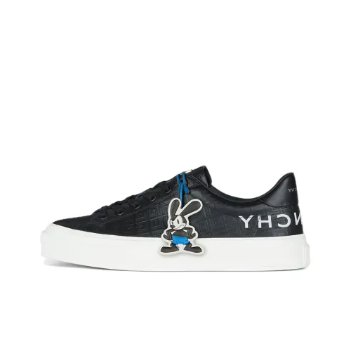 Disney x GIVENCHY City Sport Stylish Skateboarding Shoes Men's Black