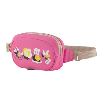 PUMA Polyester One Shoulder Crossbody Fanny Pack Small Size Women's Pink