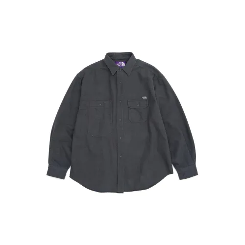 THE NORTH FACE PURPLE LABEL Shirts Men Dark Gray