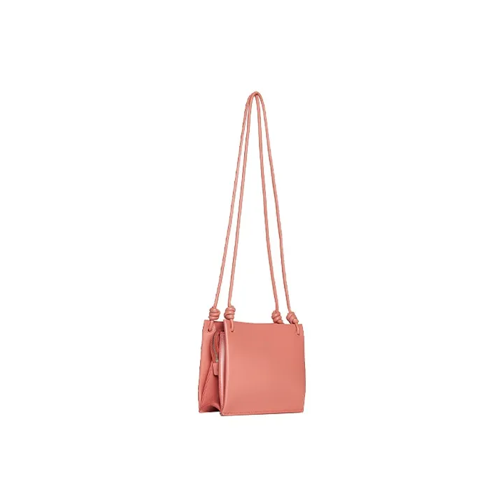 JIL SANDER Leather Crossbody Bag, Shoulder Bag Women's Rouge Red-3