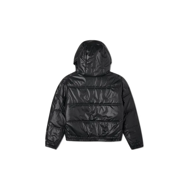 Converse Puffer Jacket Winter Women's Black-1