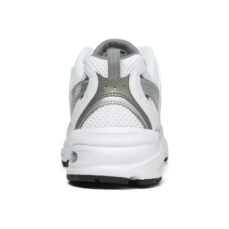 nike new balance 530 white silver