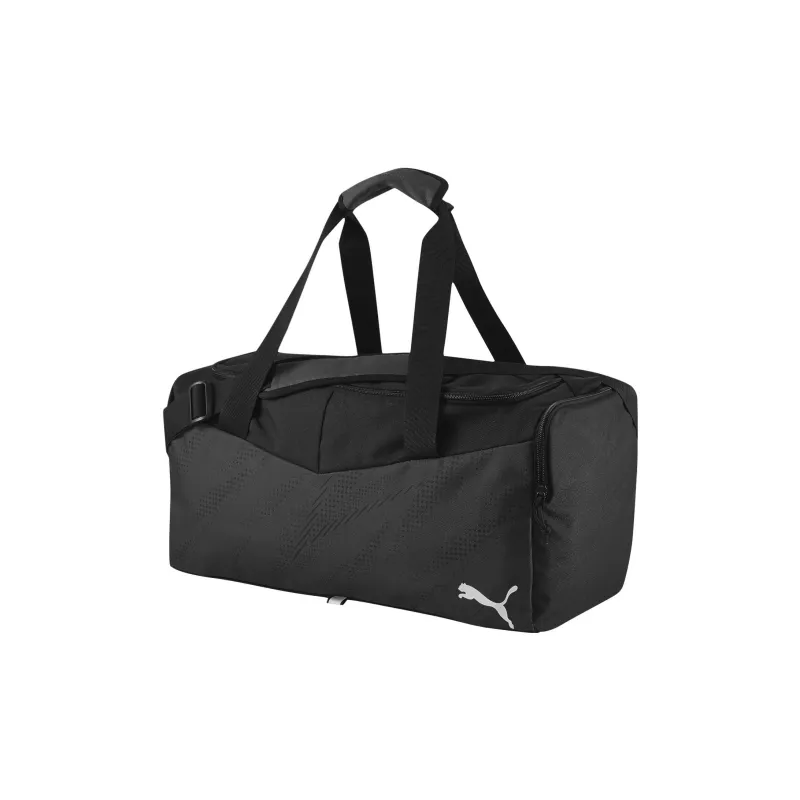 PUMA Fabric Sports Bag Handbag Shoulder Bag Gym Bag Large Size Unisex Black-0