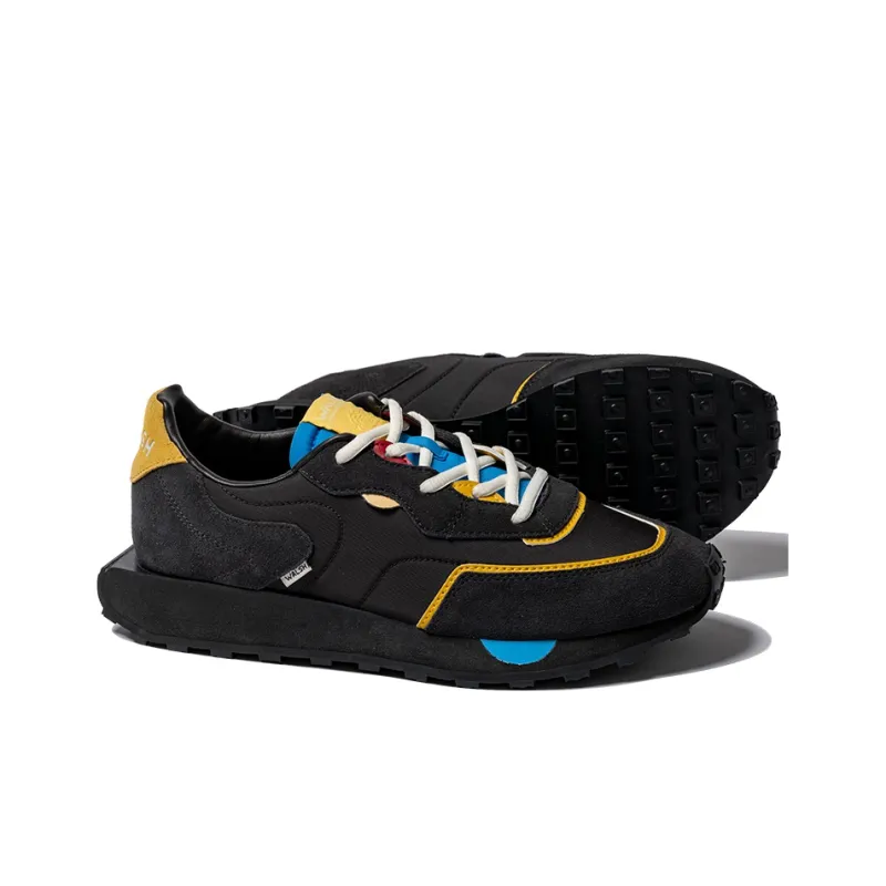 Norman Walsh Running Shoes Unisex Low Top Black-3