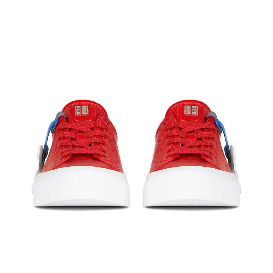 Disney X Givenchy City Skateboard Shoes Men Low-Top Red - POIZON