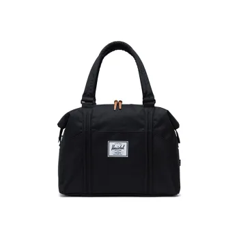 Herschel Cotton Backpack Travel Bag Laptop Bag Storage Bag Handbag Large Size Unisex STRAND Black
