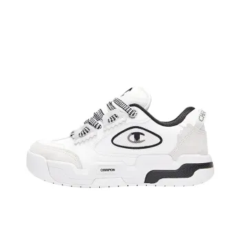 Champion Essentials Collection Valve V2 Low Top Skateboard Shoes Men's Black White
