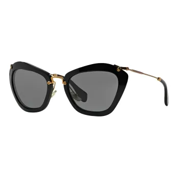 MIU MIU Plate Frame Cat Eye Sunglasses Women's