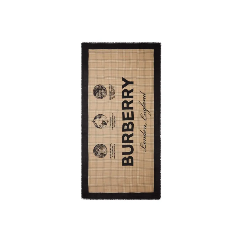 Burberry Silk Scarves Women's-1